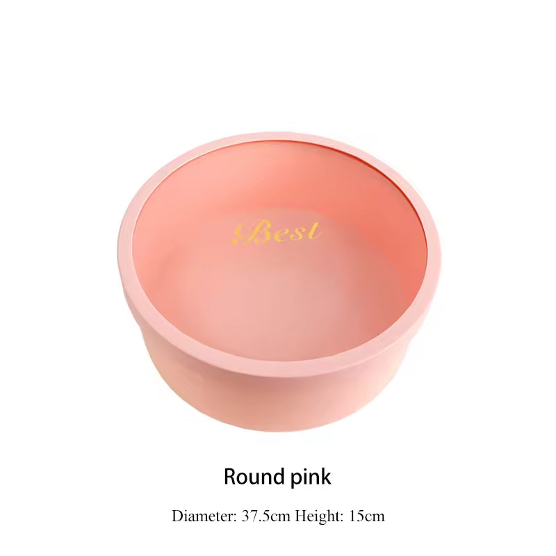 High-end Thick Fruit Circular Gift Boxes