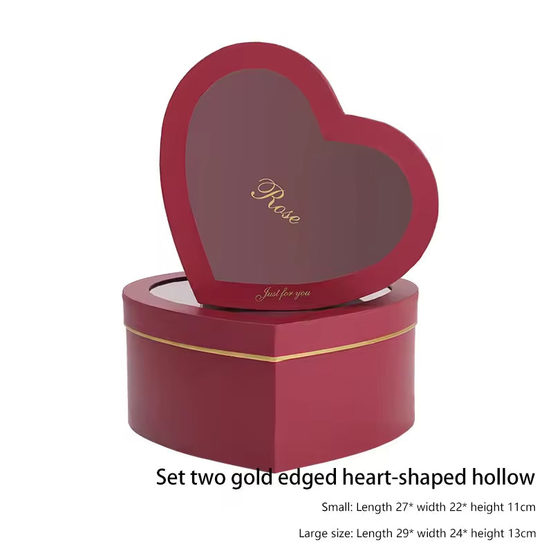 Gift Heart Flower Paper Box Birthday Gift