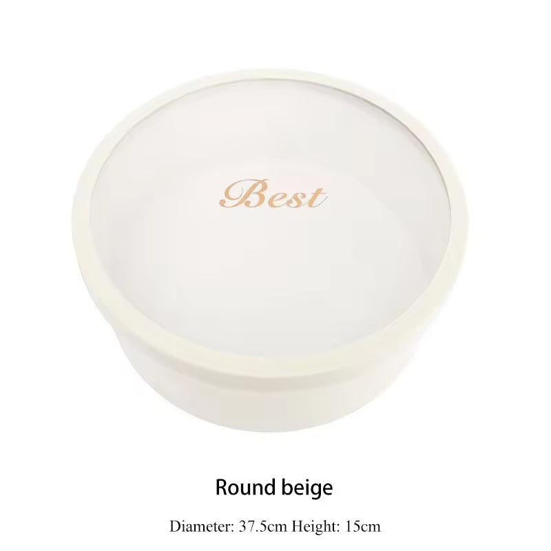 High-end Thick Fruit Circular Gift Boxes