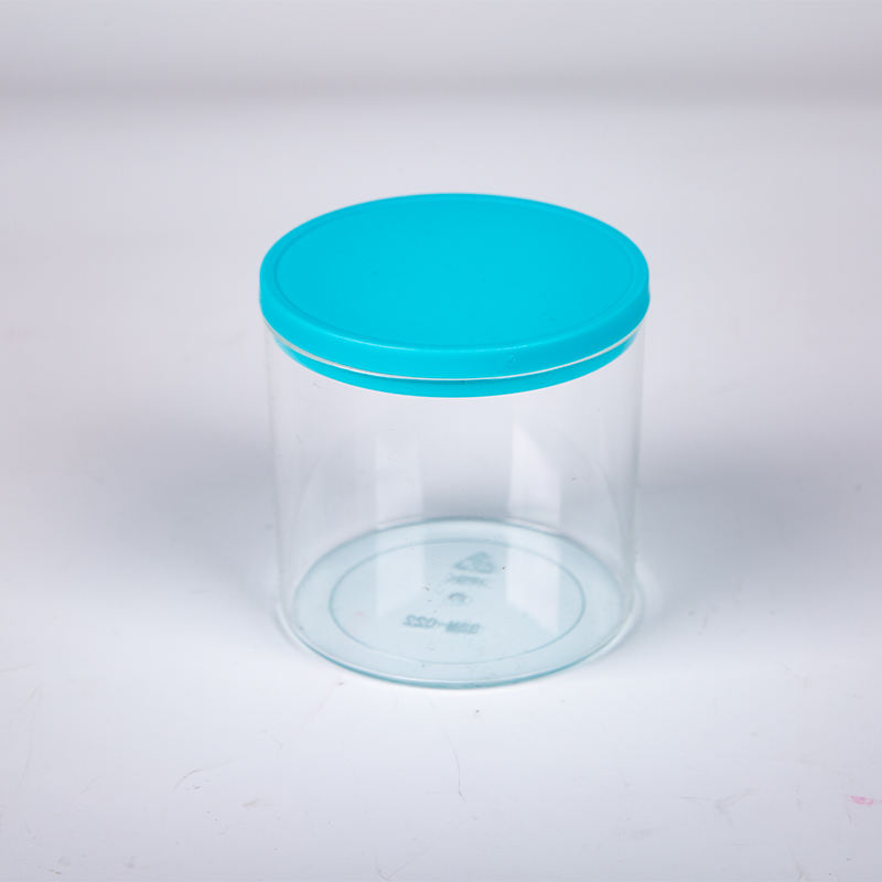 Disposable Transparent Snack sealed Chocolate and Candy Plastic Jars