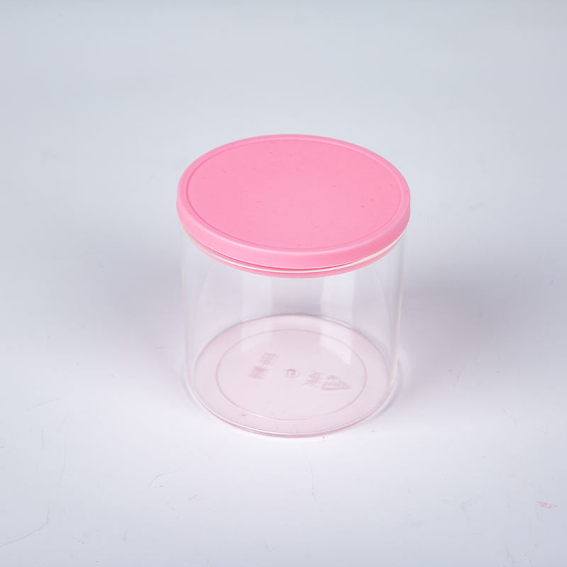 Disposable Transparent Snack sealed Chocolate and Candy Plastic Jars