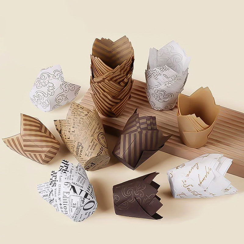 Cupcake Liners, Muffin Liners for Baking by Baker’s Signature – 200pcs of Parchment Paper Cups Cupcake Wrappers