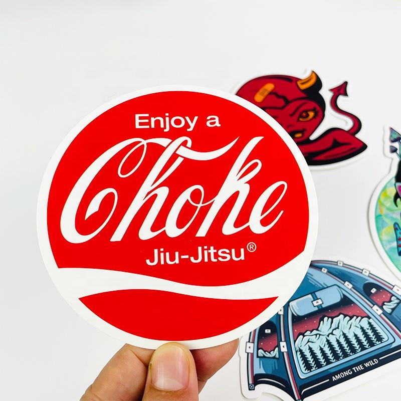 Custom Die Cut Weatherproof Durable Self-Adhesive Label Sticker