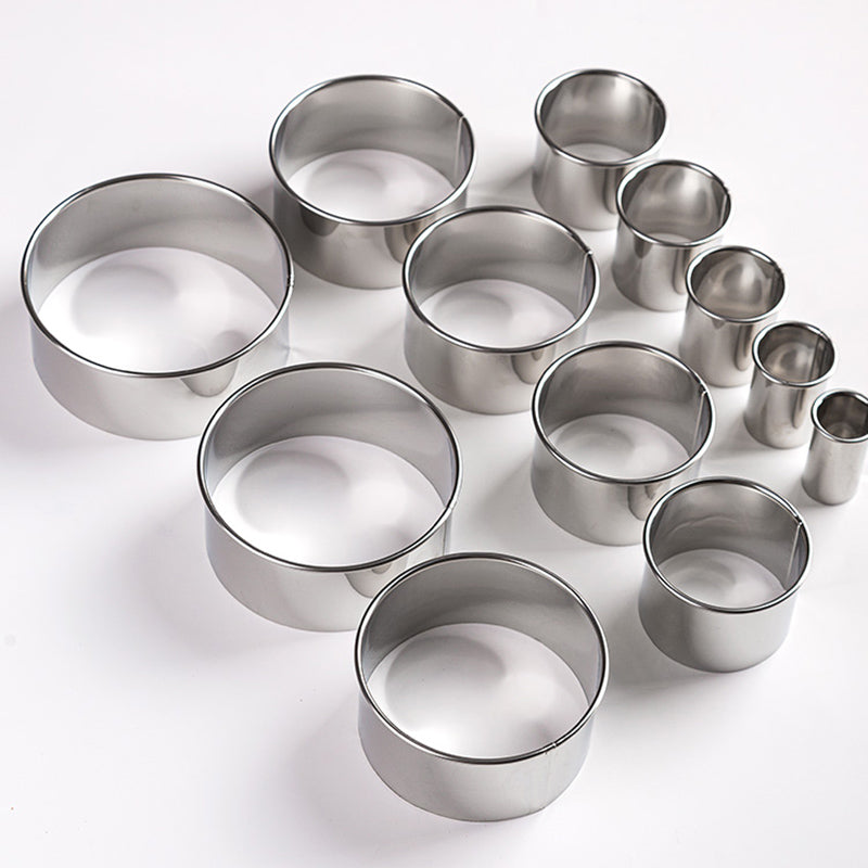 304 stainless steel round cake cutting mold