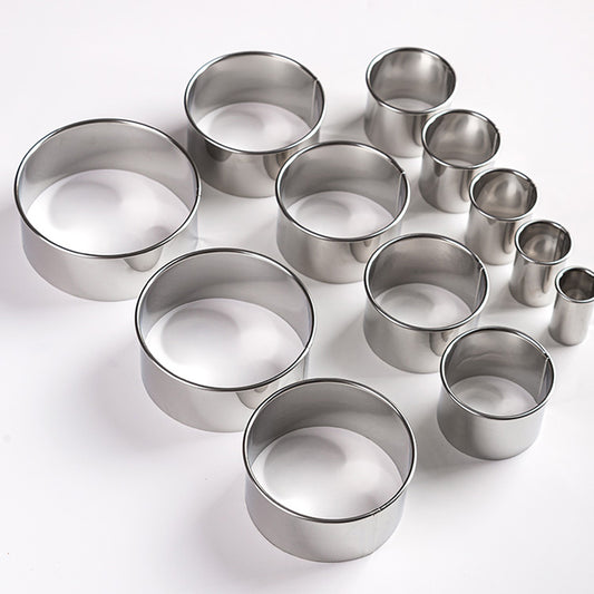 304 stainless steel round cake cutting mold