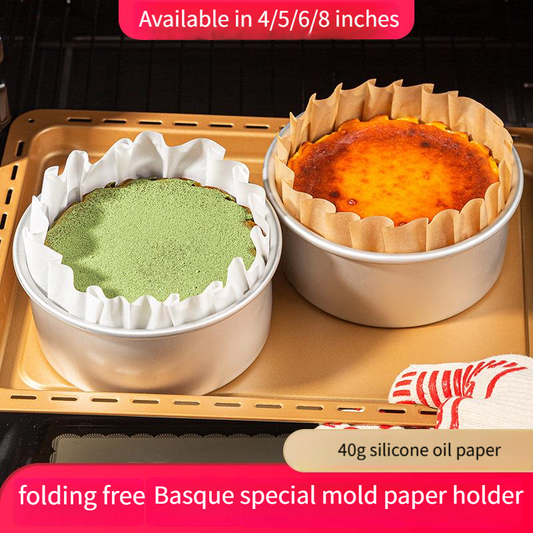 Basques Cake Paper Disposable Parchment Liners Baking Pan Liner