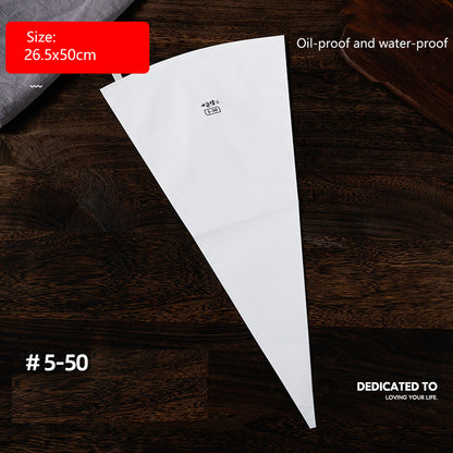 Thickened cotton cloth piping bags, commercial large-sized squeezed cookie cloth bags, cream piping bags, household reusable
