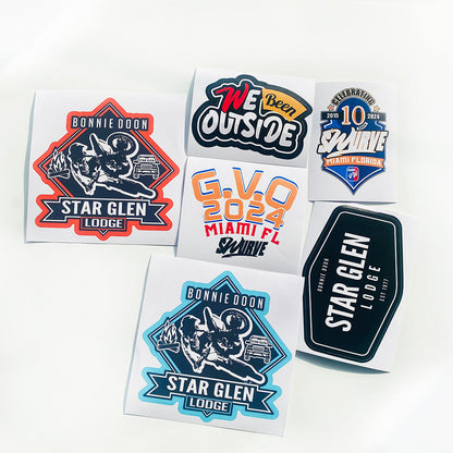 Custom Die Cut Weatherproof Durable Self-Adhesive Label Sticker