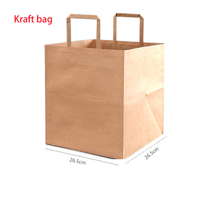 Transparent nine-grid dessert box, cupcake box, picnic packaging box
