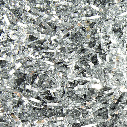 Double-sided Color White Gold Multi-color Shredded Paper Filaments Filled Gift Wrap Crepe Paper Filaments Raffia Grass