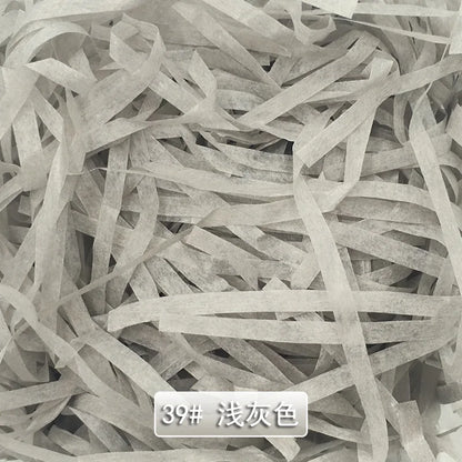 Lafite Papyrus Wholesale Color Ruffled Cut Paper Papyrus Stuffing Packaging for Luxury Gift Box Stuffing