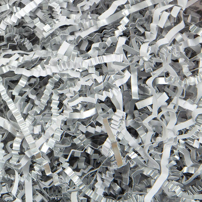 Double-sided Color White Gold Multi-color Shredded Paper Filaments Filled Gift Wrap Crepe Paper Filaments Raffia Grass