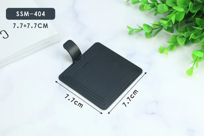 Customized Disposable Environmentally Friendly and Durable Multi Shaped Cake Tray, Food Grade Plastic Mousse Mat