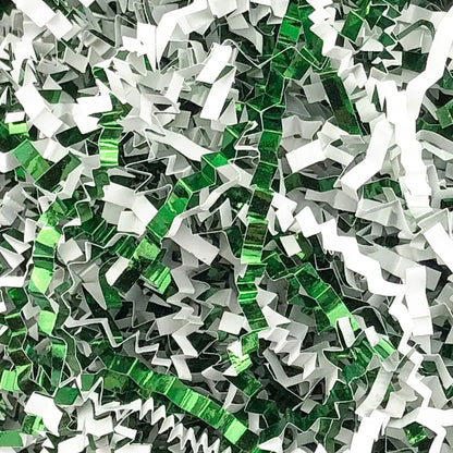 Double-sided Color White Gold Multi-color Shredded Paper Filaments Filled Gift Wrap Crepe Paper Filaments Raffia Grass