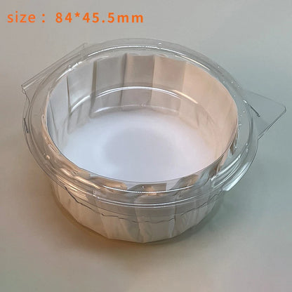 Wholesale Disposable Wood Color Basque Cake Paper Trays Multi-gauge Cupcake Baking Cupcake Cupcake Moulds