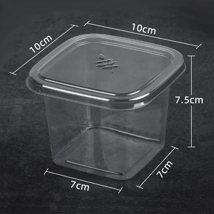 Opaque square Pudding Bran Cup Fruit Layer Cake Fruit Cake Box Ice Cream Box Soy Milk Packing Box Holiday Supplies