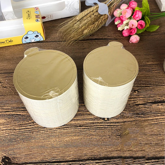 Food Tray Mini Cardboard Cake Tray Paper Mini Cake Boards Golden Food Dessert Packaging Food & Beverage Packaging Craft Paper
