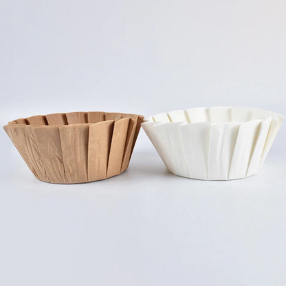 Wholesale Disposable Wood Color Basque Cake Paper Trays Multi-gauge Cupcake Baking Cupcake Cupcake Moulds