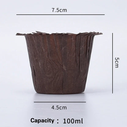 Wholesale Muffin Wrapper Cupcake Liners Hat Cup Disposable Cake Cup Box High Temperature Waterproof Muffin Cup Cake Baking