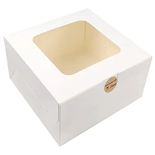 Top Window Cake Packaging Box Pastry Dessert Packaging Box Pastry Cookies Individually Wrapped Gift Box