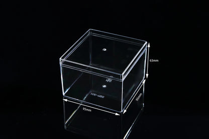 Customized High-quality and Large-sized Food Grade Plastic Transparent Biscuit Box, Pastry and Dessert Tiramisu Box