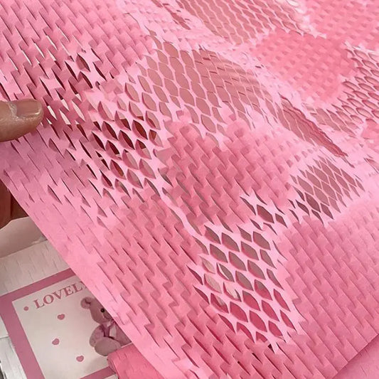 Custom Hot-selling Multi-color Biodegradable Waterproof and Shock-proof Packaging Gift Honeycomb Paper