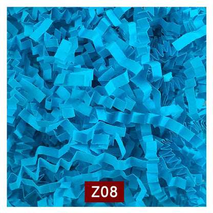 Wholesale Crinkle Paper Colorful Shredded Shred Paper for Gift Box Basket Filler
