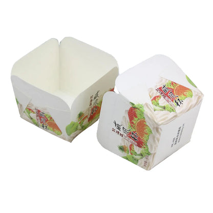 Hokkaido Chiffon Cake Paper Cup Cup Large square Paper Tomafin Cup Mold Baking Oven Special Baking