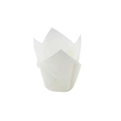 Tulip Muffin Cupcake Cup Top Hat Kraft Paper with Oil Proof Rimmed Baking High Temperature Resistant Paper Cups