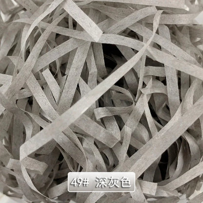 Lafite Papyrus Wholesale Color Ruffled Cut Paper Papyrus Stuffing Packaging for Luxury Gift Box Stuffing