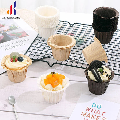Wholesale Muffin Wrapper Cupcake Liners Hat Cup Disposable Cake Cup Box High Temperature Waterproof Muffin Cup Cake Baking