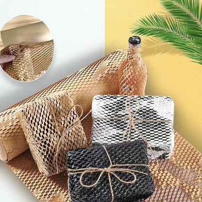 Custom Hot-selling Multi-color Biodegradable Waterproof and Shock-proof Packaging Gift Honeycomb Paper