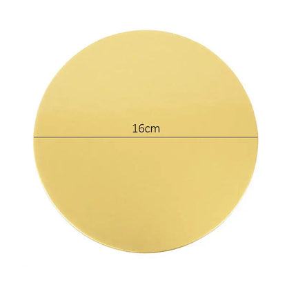 Customized Luxury Gold Cake Board OEM Industrial Packing Packaging Food Cake Decorating Dessert Baking Tray Cake Tools