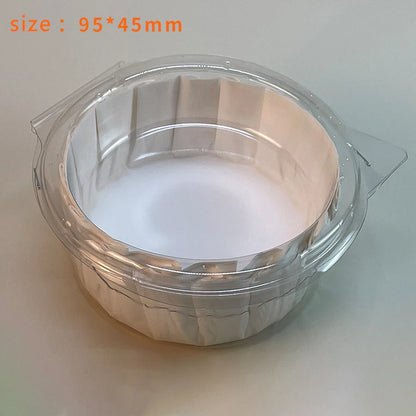 Wholesale Disposable Wood Color Basque Cake Paper Trays Multi-gauge Cupcake Baking Cupcake Cupcake Moulds