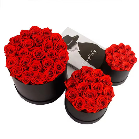 Drawer Box Cylinder Flower Bucket Flower Box