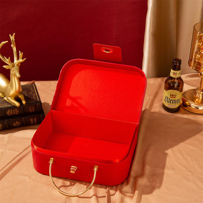 New Leather High-end Creative Handheld Gift Boxes