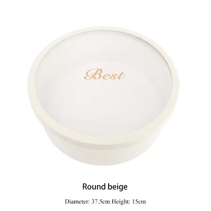 High-end Thick Fruit Circular Gift Boxes