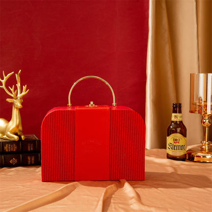 New Leather High-end Creative Handheld Gift Boxes
