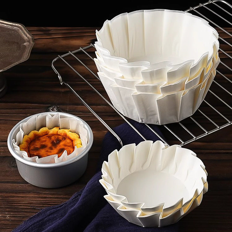 Basques Cake Paper Disposable Parchment Liners Baking Pan Liner