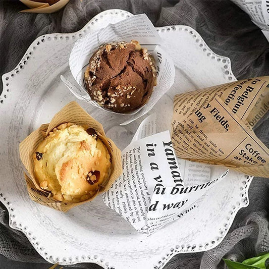 Cupcake Liners, Muffin Liners for Baking by Baker’s Signature – 200pcs of Parchment Paper Cups Cupcake Wrappers