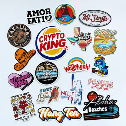 Custom Die Cut Weatherproof Durable Self-Adhesive Label Sticker